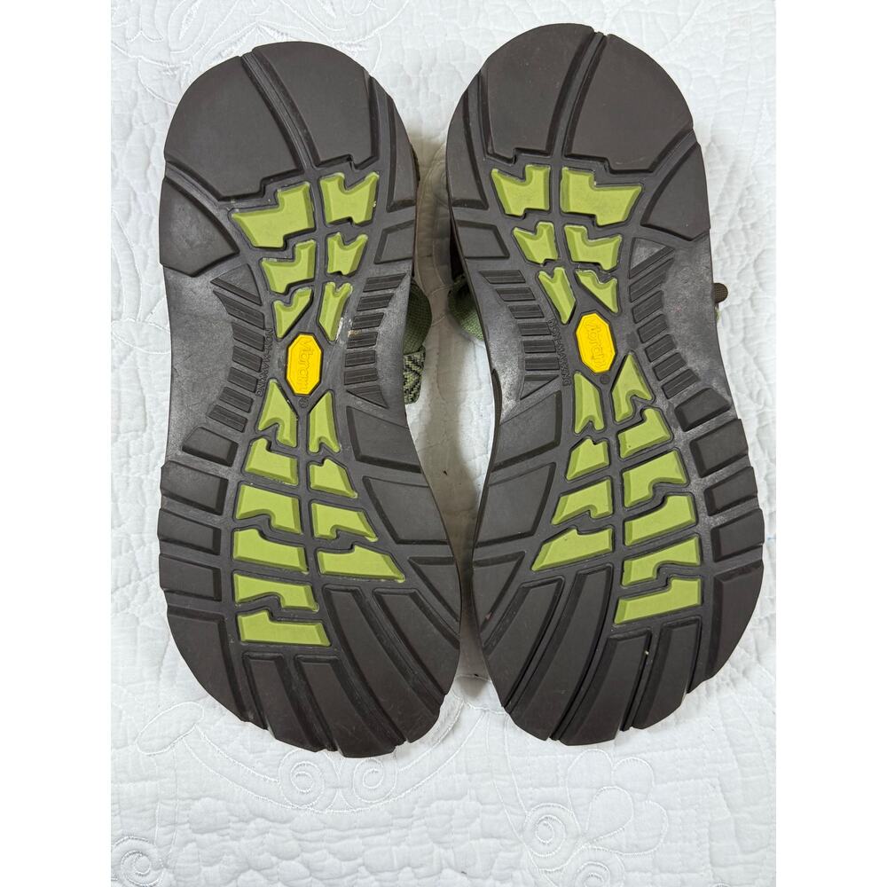 Chaco Womens Green/Brown 8 Z2 Yampa Chevron Hiking Sport Sandals Outdoor Comfort - Picture 4 of 11
